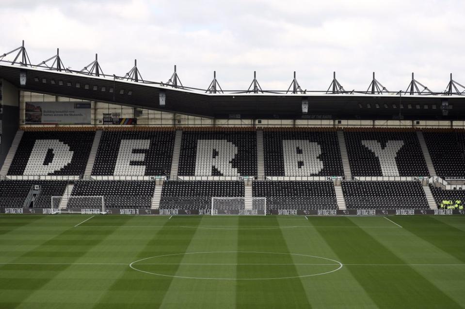 Derby went into administration last month (Bradley Collyer/PA) (PA Wire)