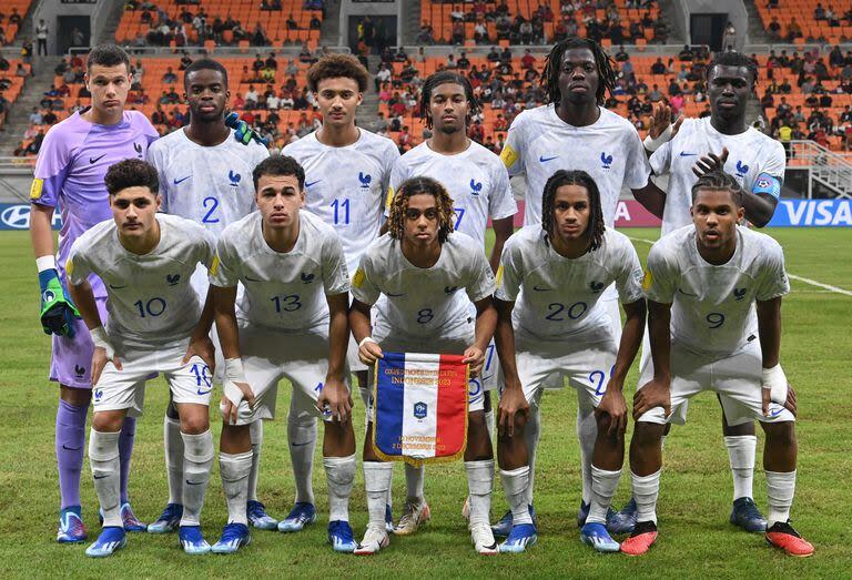 Francia es uno de los seleccionados que ganó sus dos partidos y avanzó a los octavos de final del Mundial Sub 17