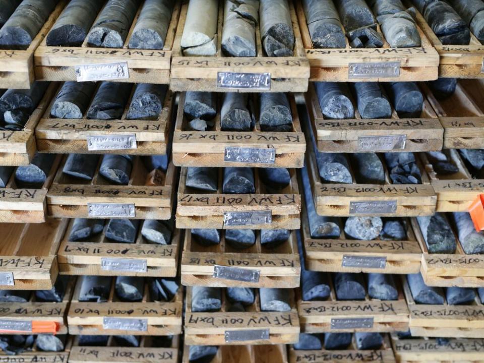  Core samples in Cobalt, Ont.