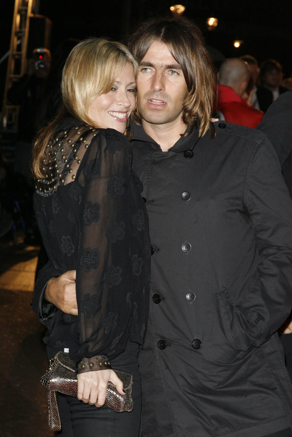 Liam Gallagher and Nicole Appleton arriving at the Shine A Light UK Premiere, Odeon Cinema, Leicester Square, London.