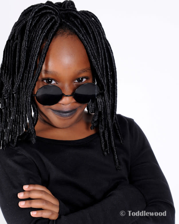 Como Whoopi Goldberg.