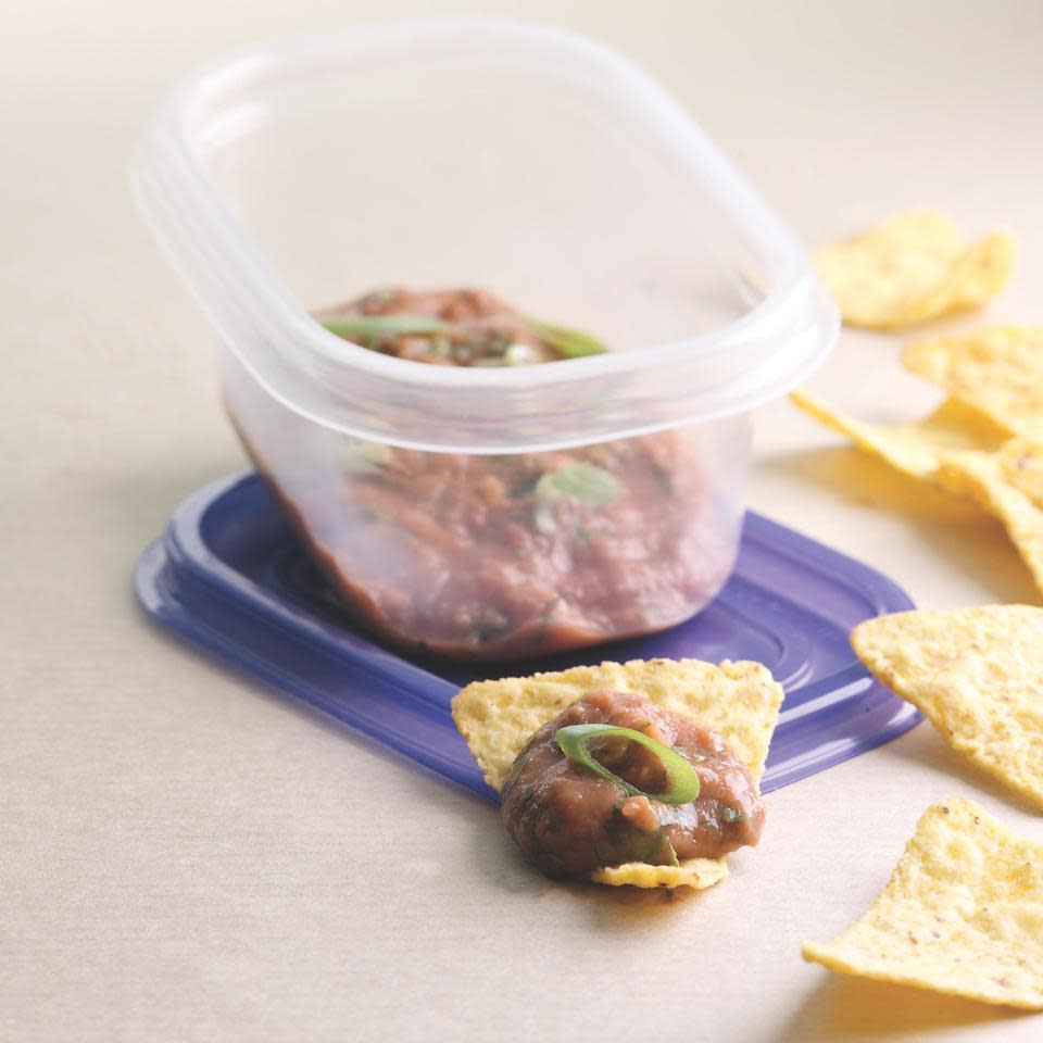 Zesty Bean Dip & Chips