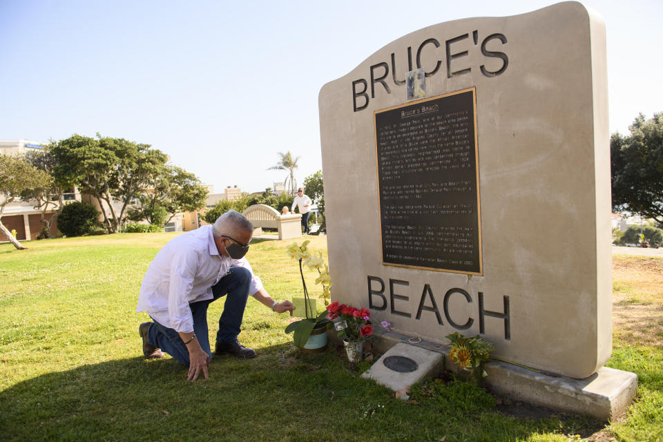 Bruce's Beach, en el sur de California, ha sido devuelta a los descendientes de sus dueños originales, a los que se la expropiaron durante la segregación. (Foto: AFP)