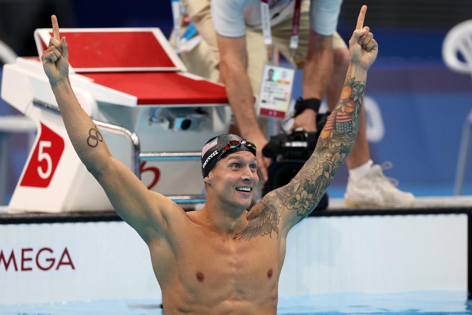 Gold for Dressel (Getty Images)