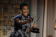 Xxx at the 49th annual Daytime Emmy Awards on Friday, June 24, 2022, in Pasadena, Calif. (AP Photo/Chris Pizzello)