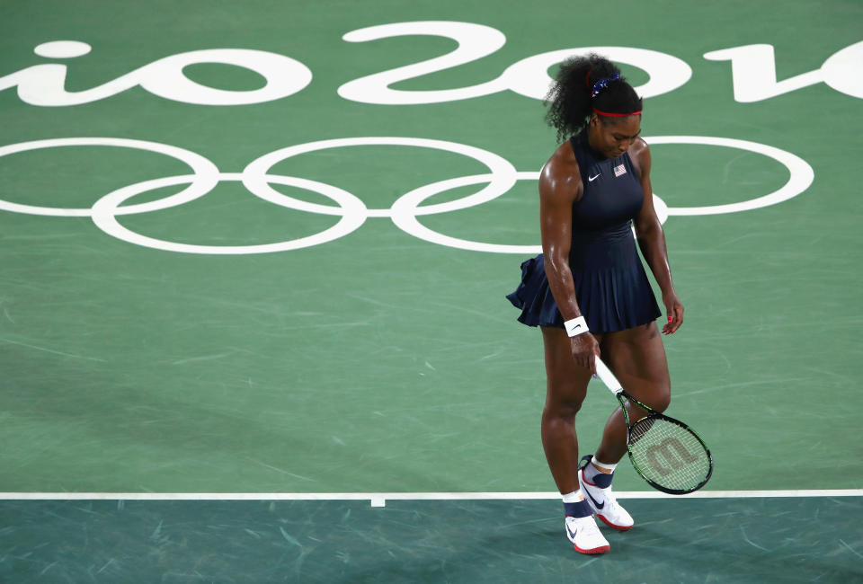 <p>Tennis great Serena Williams is a four-time Olympic gold medalist, having won doubles at the 2000, 2008 and 2012 Games as well as a lone medal in singles at the 2012 Games. (Getty) </p>