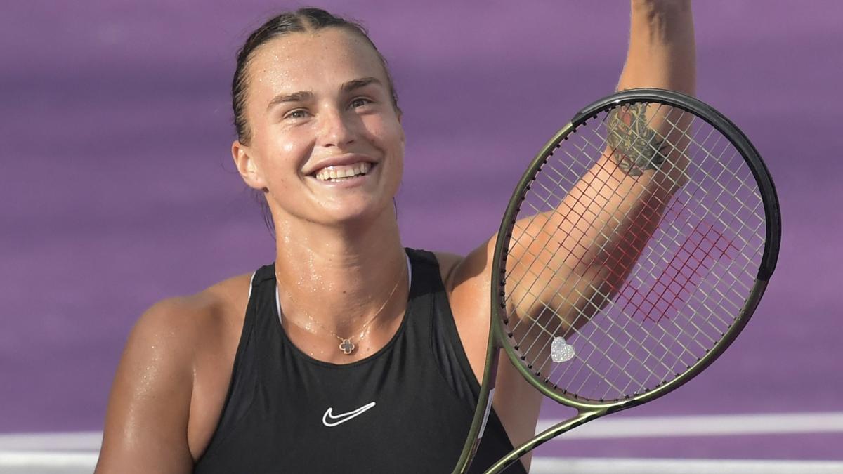 World number one Aryna Sabalenka beats Elena Rybakina to reach semi-finals