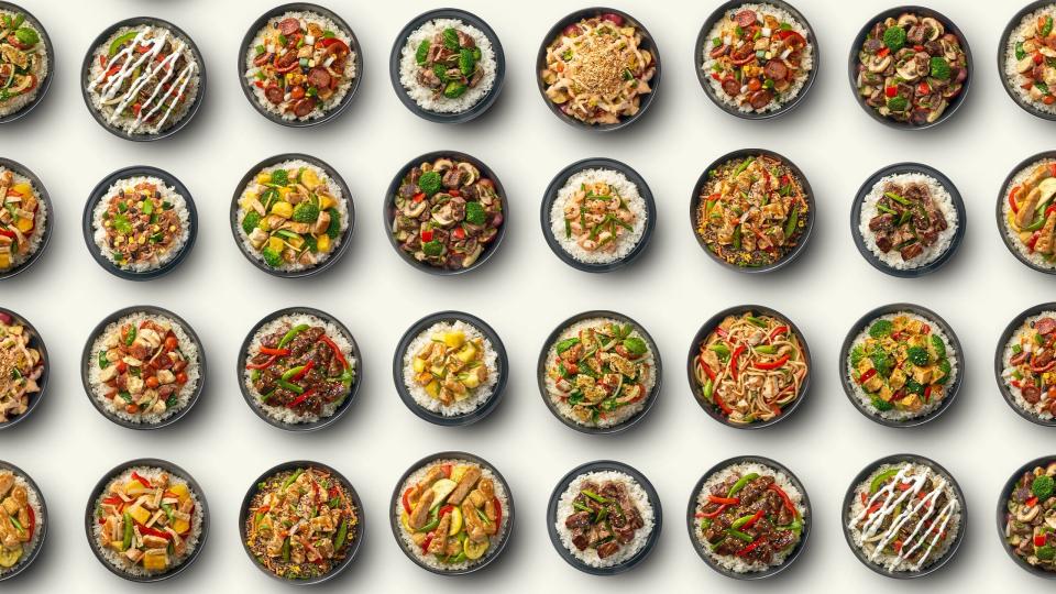Fast casual chain Genghis Grill offers pre-made and create-your-own bowls. The restaurant opened its first Ohio location on Ohio State's campus.