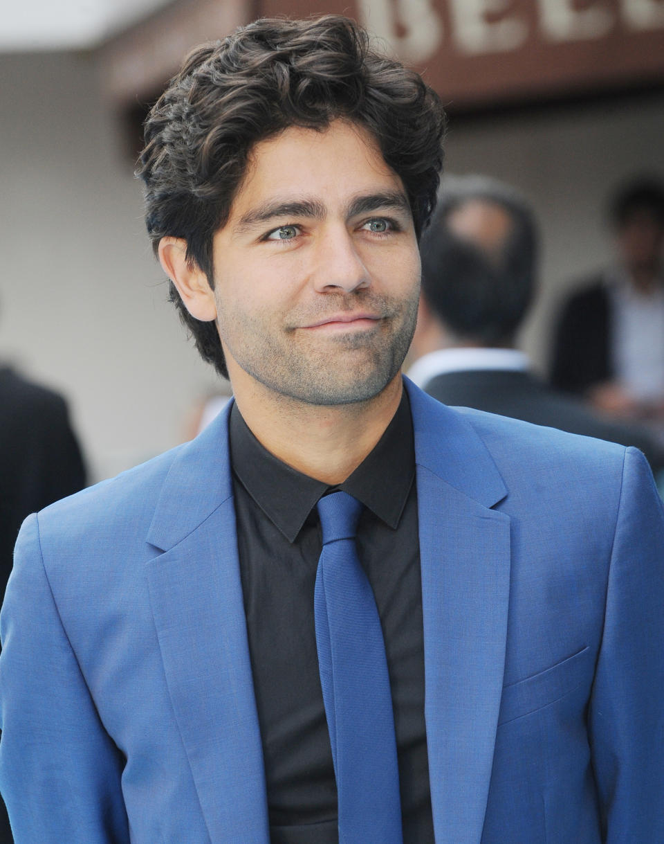 Adrian Grenier at the premiere of Entourage