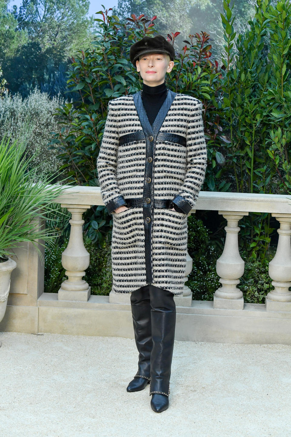 Tllda Swinton at the Chanel SS19 show