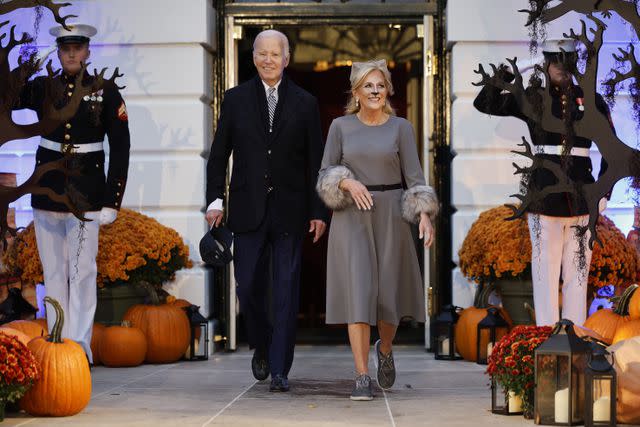 Jill Biden and Her Granddaughter's Matching Coronation Dresses Had a Hidden  Meaning