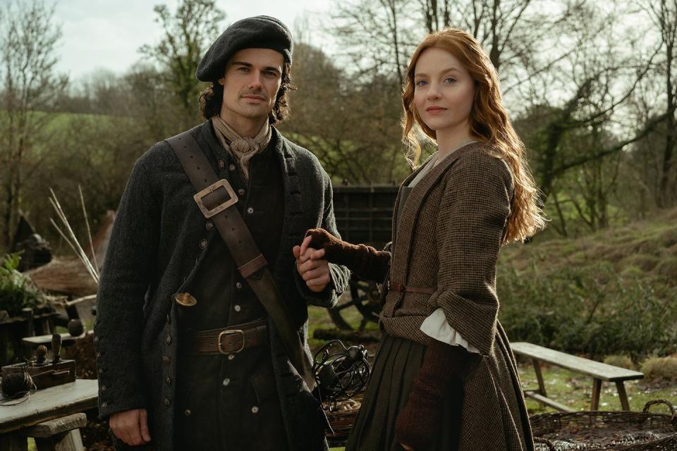 actors from the 'outlander' prequel series