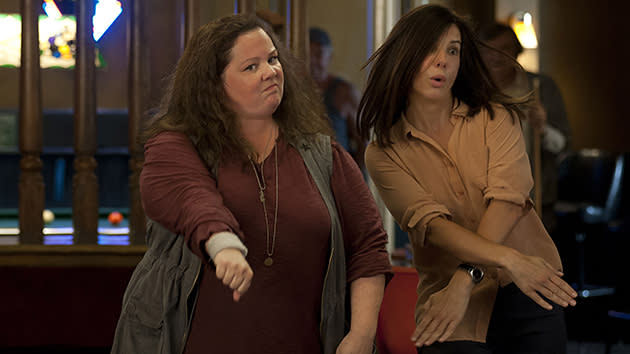 Melissa McCarthy and Sandra Bullock in 'The Heat'