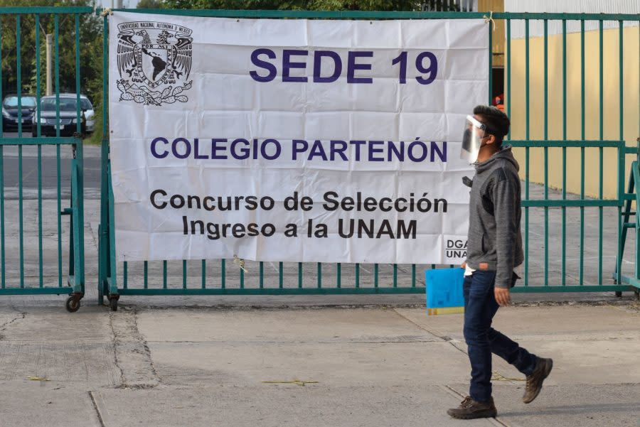 UNAM examen resultados