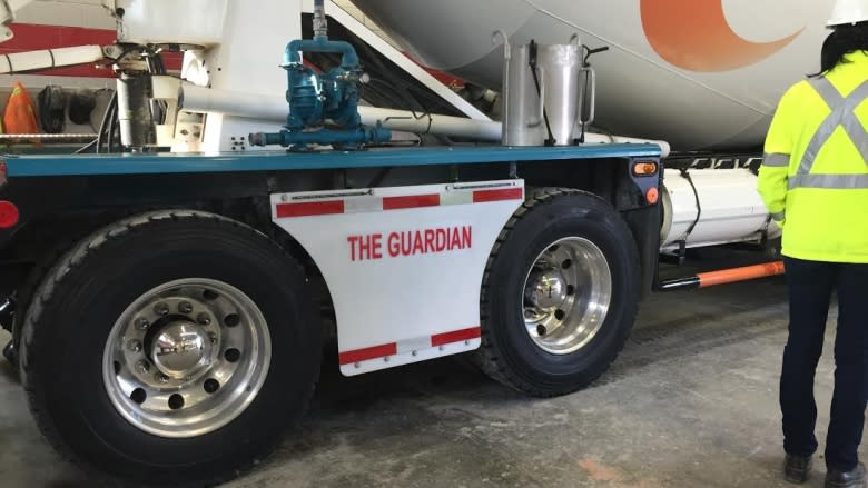 Trucks fitted with new guard could save cyclists' lives