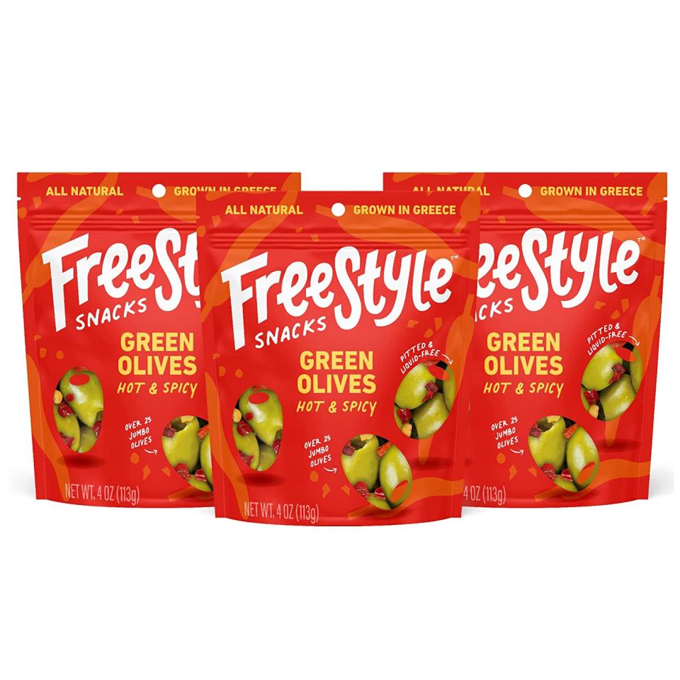Freestyle Olive Snack Packs, gifts for foodies