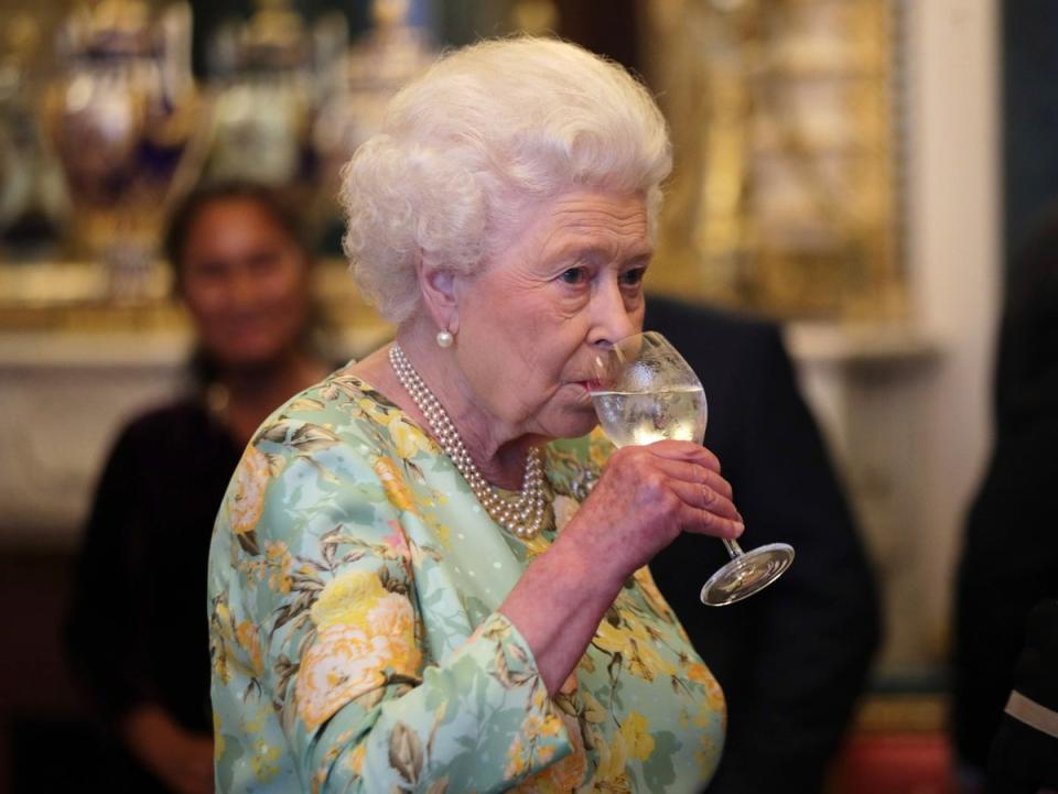 The Queen at a Buckingham Palace reception in July 2017 (Getty Images)