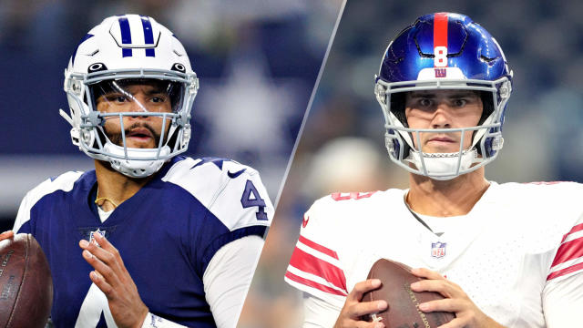 New York Giants vs. Dallas Cowboys live stream info, start time