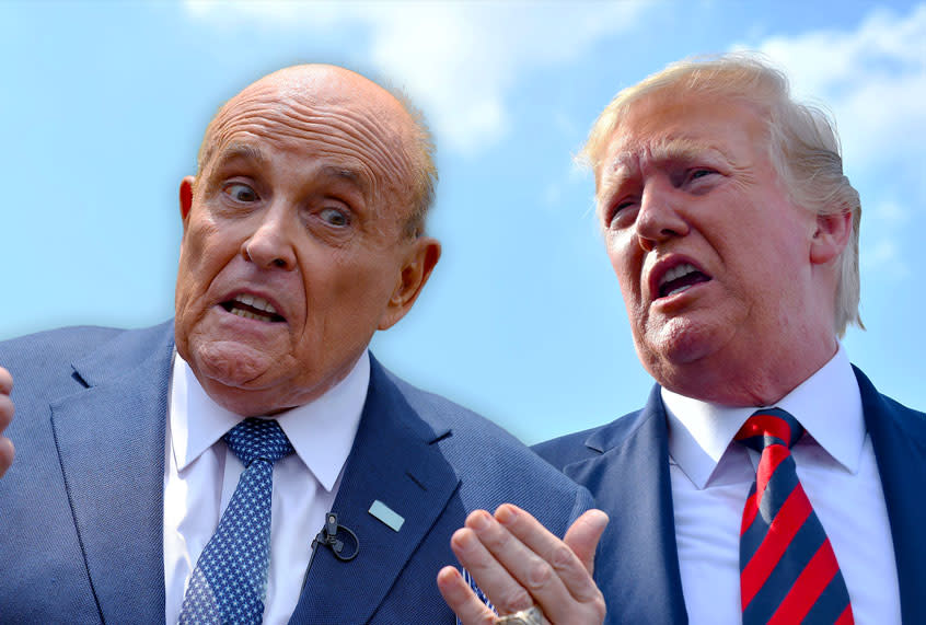 Rudy Giuliani; Donald Trump Getty Images/Salon