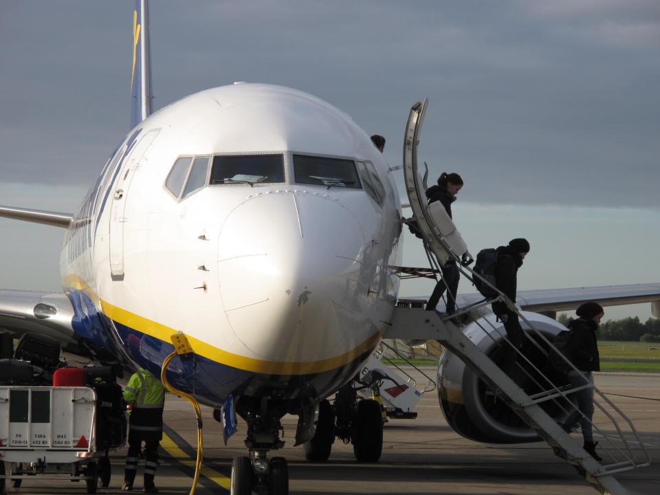 <p>Going places? A Ryanair Boeing 737  </p> (Simon Calder)