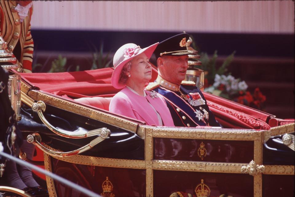 queen and king harald