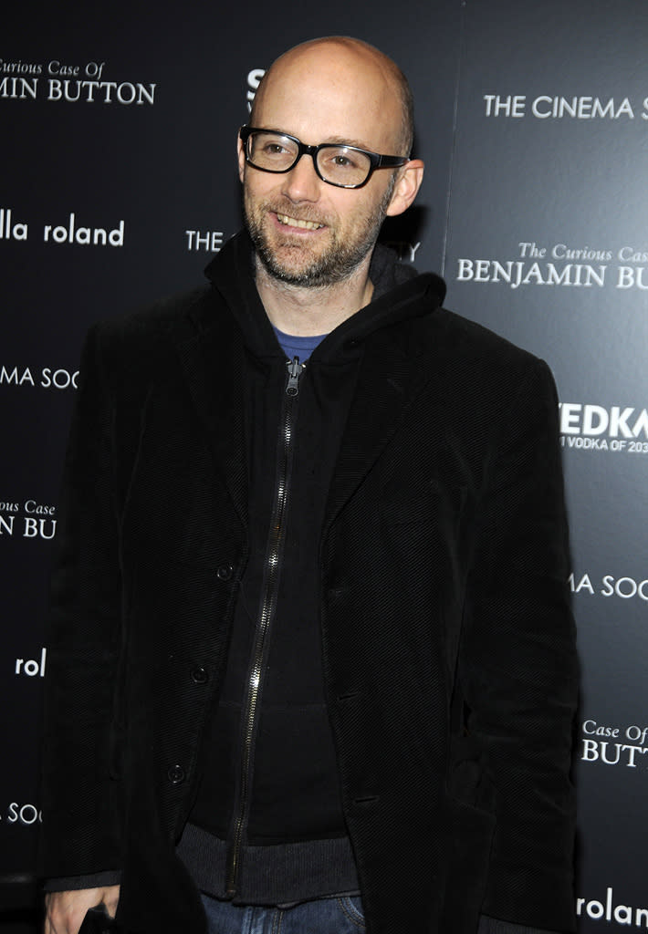 The Curious Case of Benjamin Button Screening 2008 NY Moby