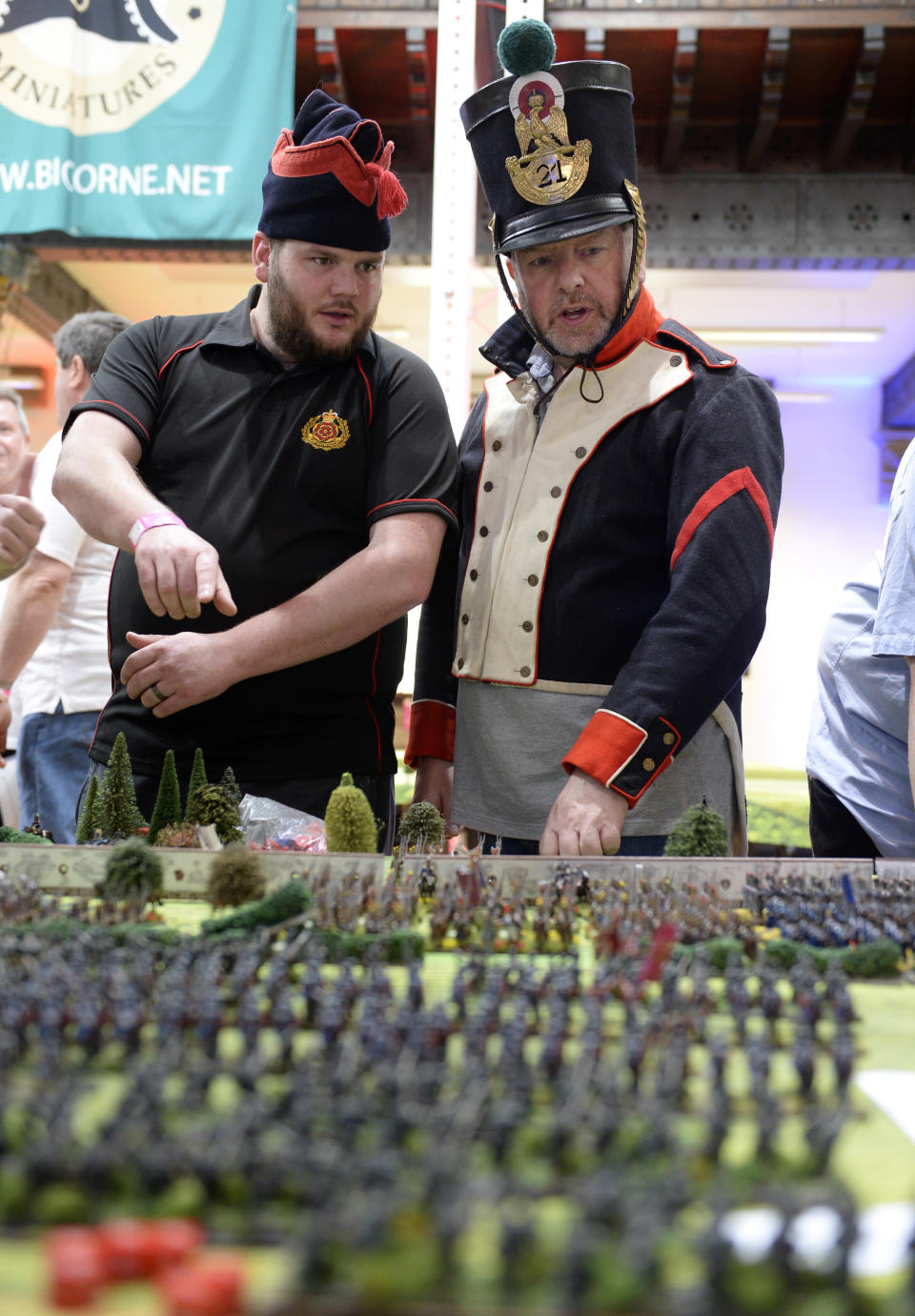 Battle of Waterloo reenacted in world's biggest table top war game