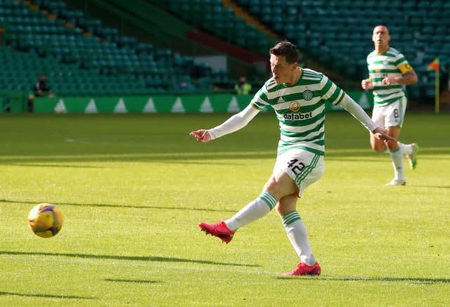 Callum McGregor struck the Celtic equaliser