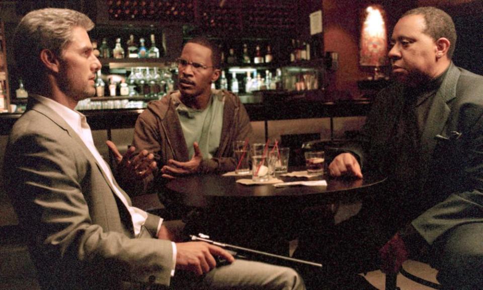 Tom Cruise, Jamie Foxx and Barry Shabaka Henley in Collateral.