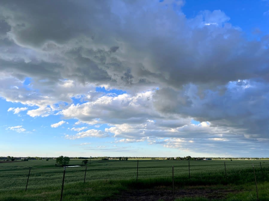 Wichita sunset on April 28, 2024 (Courtesy: Cheri Becker)