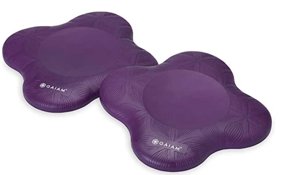 Gaiam Yoga Knee Pads (Set of 2), Yoga Props and Accessories. PHOTO: Amazon