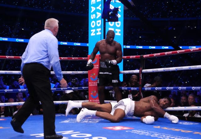 Anthony Joshua vows to fight on despite devastating defeat to Daniel Dubois