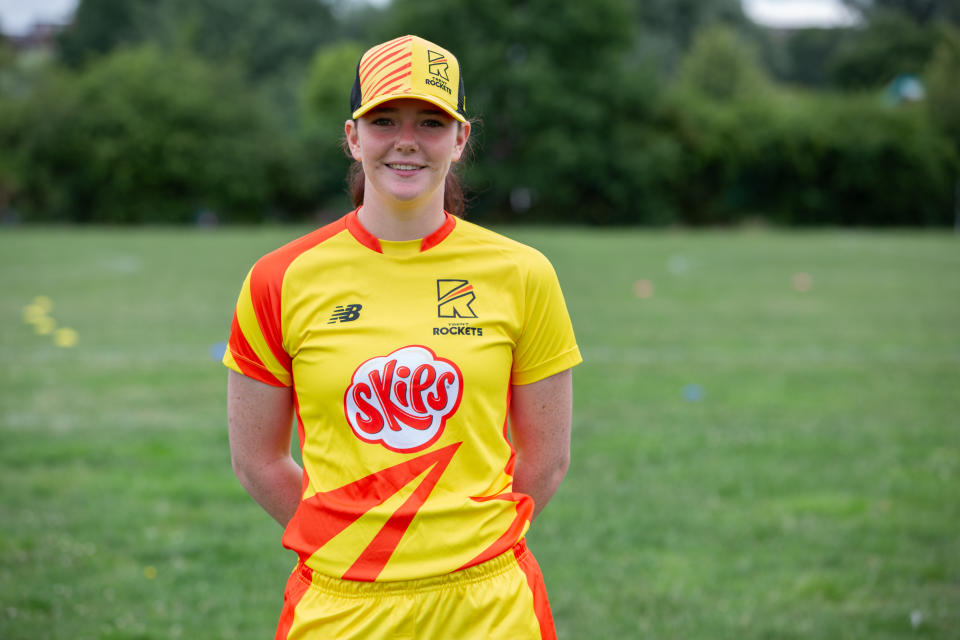 Josie Groves hopes her experience playing netball can help her take wickets in her maiden season in the Hundred.