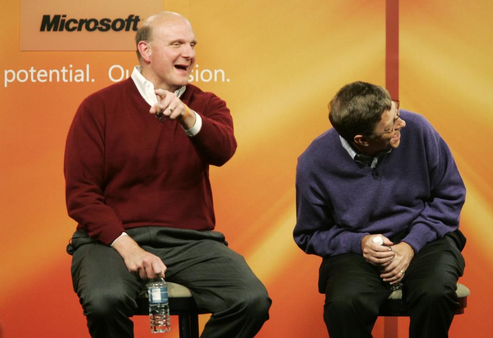 Steve Ballmer Bill Gates