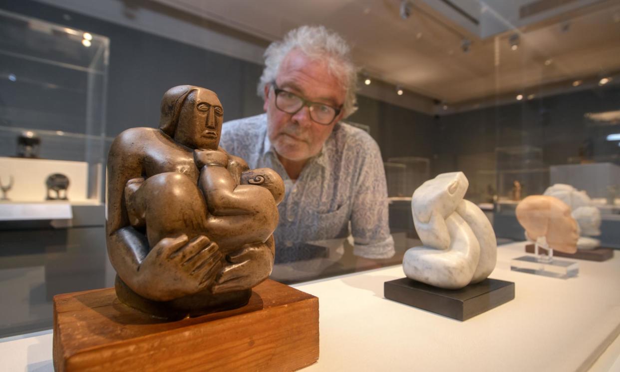 <span>Chris Stephens said the show ‘serves as a reminder that sculpture is as much an art of the hand’.</span><span>Photograph: Adrian Sherratt/The Guardian</span>