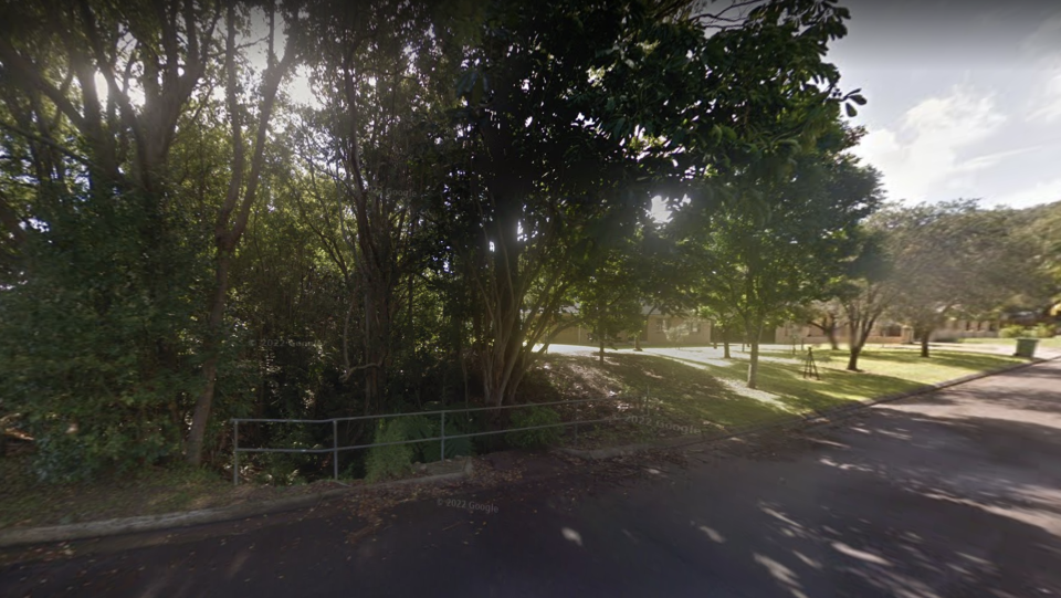 Bushland off Park Road in Nambour, where the teen's body was uncovered. 