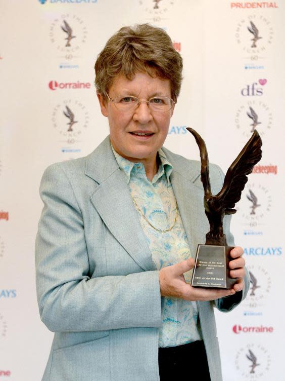 Today Jocelyn Bell Burnell is chancellor of the University of Dundee (PA)