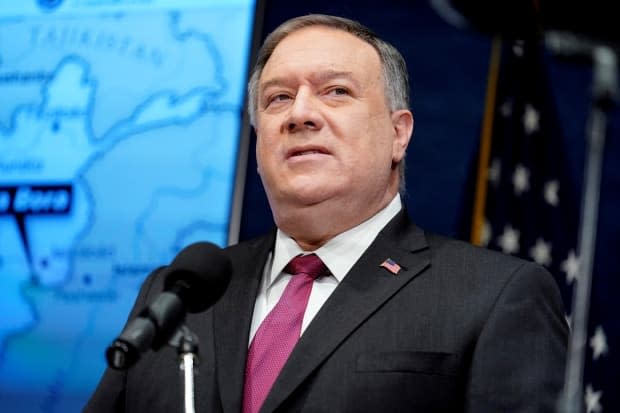 In January, former U.S. Secretary of State Mike Pompeo said the Trump administration determined that China had committed 'genocide and crimes against humanity' in its repression of Uighur Muslims in the country's Xinjiang region.