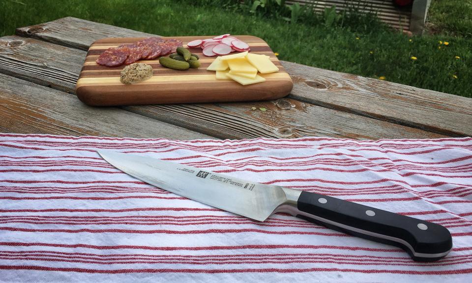 This Chef's knife is a true workhorse, but so worth it.