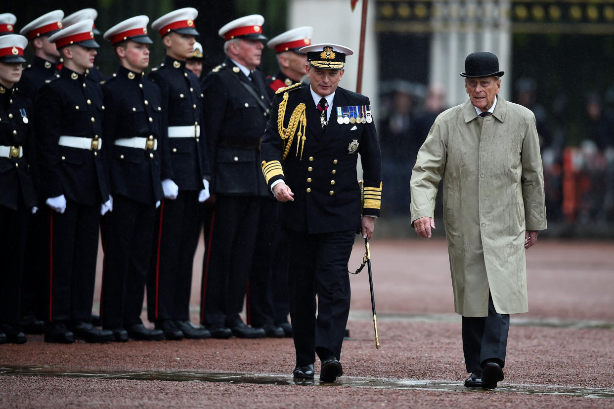 The duke carries out his last official duty at the Captain General’s Parade in August 2017. (Photo: Getty Images)