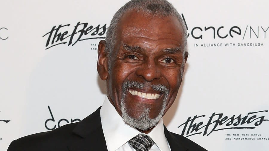 Choreographer Gus Solomons Jr. died Aug. 11 at 84. He was the first Black dancer with the Merce Cunningham Company. Above is the pioneering performer in October 2013 at the Bessie Awards at New York’s Apollo Theater. (Photo: Robin Marchant/Getty Images)