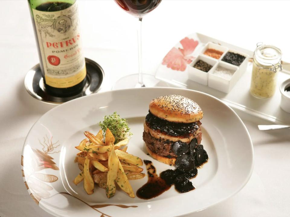 The world's most expensive burger