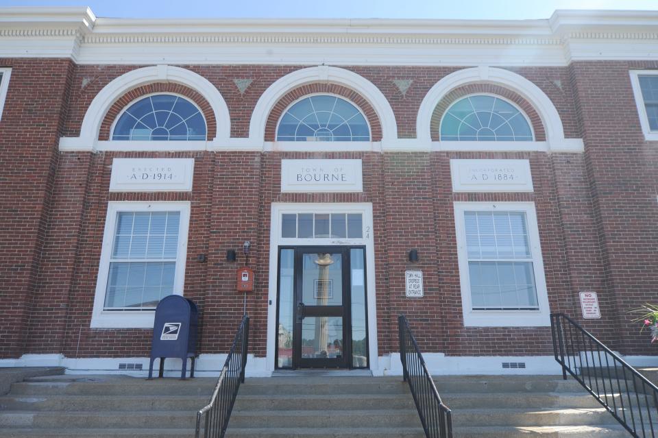 Bourne Town Hall is at 24 Perry Ave. in Buzzards Bay.