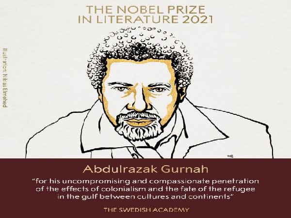 Novelist Abdulrazak Gurnah wins the 2021 Noble Prize in Literature. (Twitter)