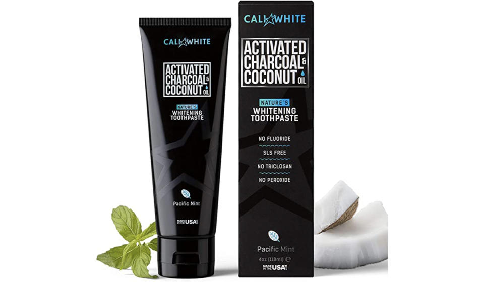 Cali White Activated Charcoal Coconut Toothpaste