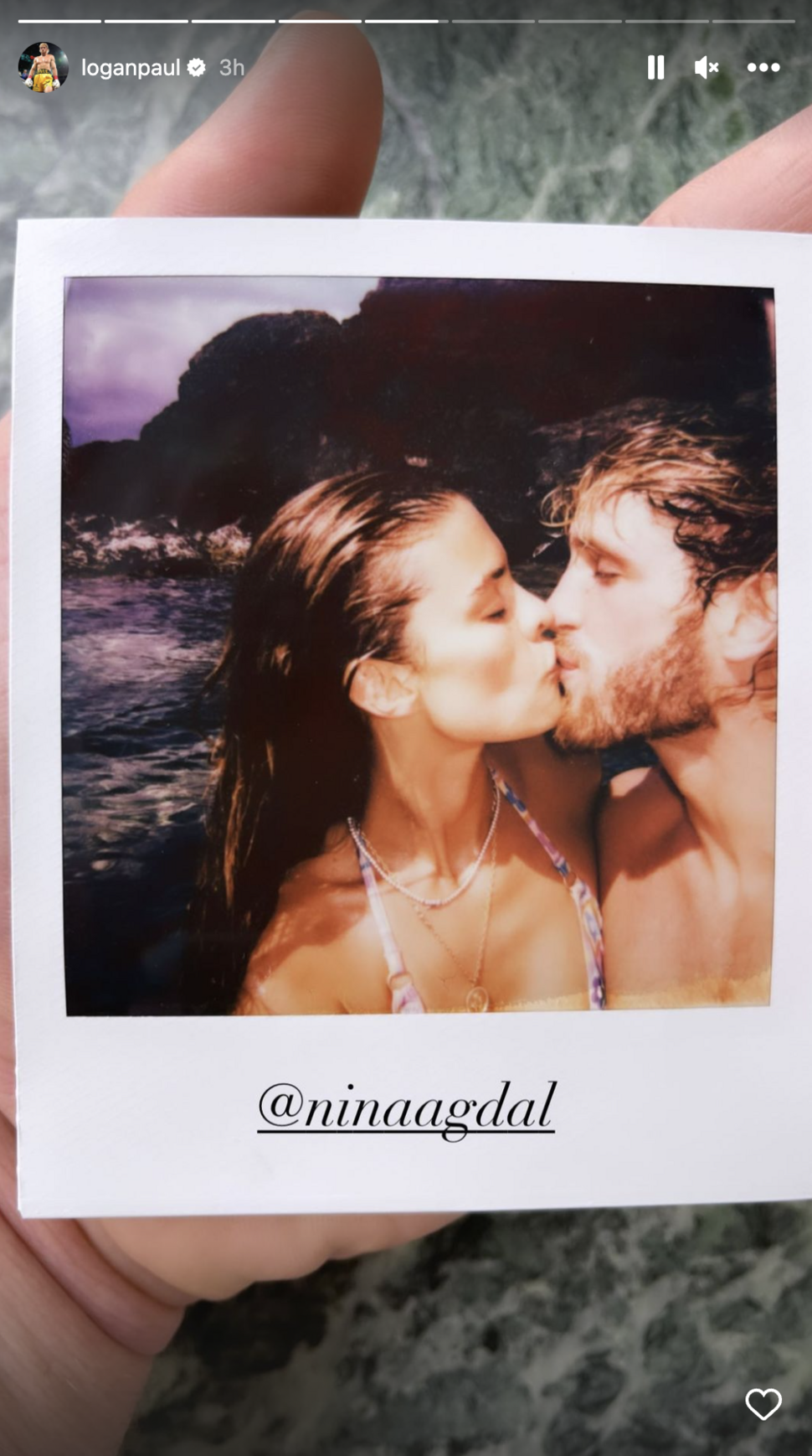 Logan Paul Celebrates 1 Year Anniversary With Girlfriend Nina Agdal 7623