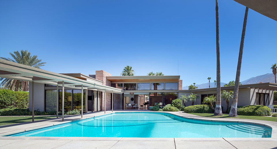 Frank Sinatra, Nancy Sinatra, Palm Springs home