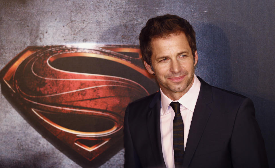 Director Zack Snyder poses for pictures after his arrival to the Australian premiere of "Man of Steel" in central Sydney June 24, 2013. REUTERS/Daniel Munoz (AUSTRALIA - Tags: ENTERTAINMENT)