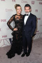 <p>A nominee for <em>Genius</em>, Antonio Banderas escorted girlfriend Nicole Kimpel to Fox’s after-party. Photo: Joe Scarnici/WireImage </p>