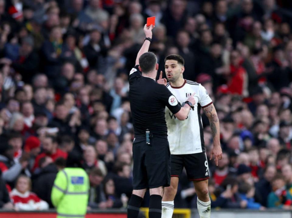 Mitrovic could face further punishment after pushing the referee (Getty)